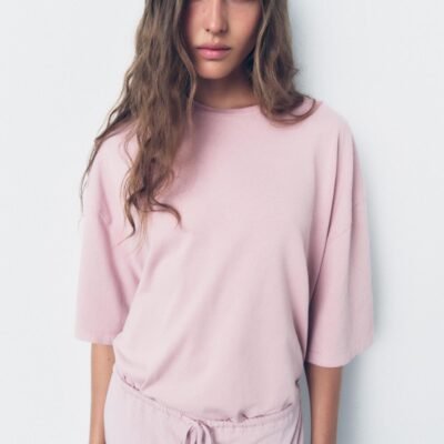 FADED COTTON T-SHIRT